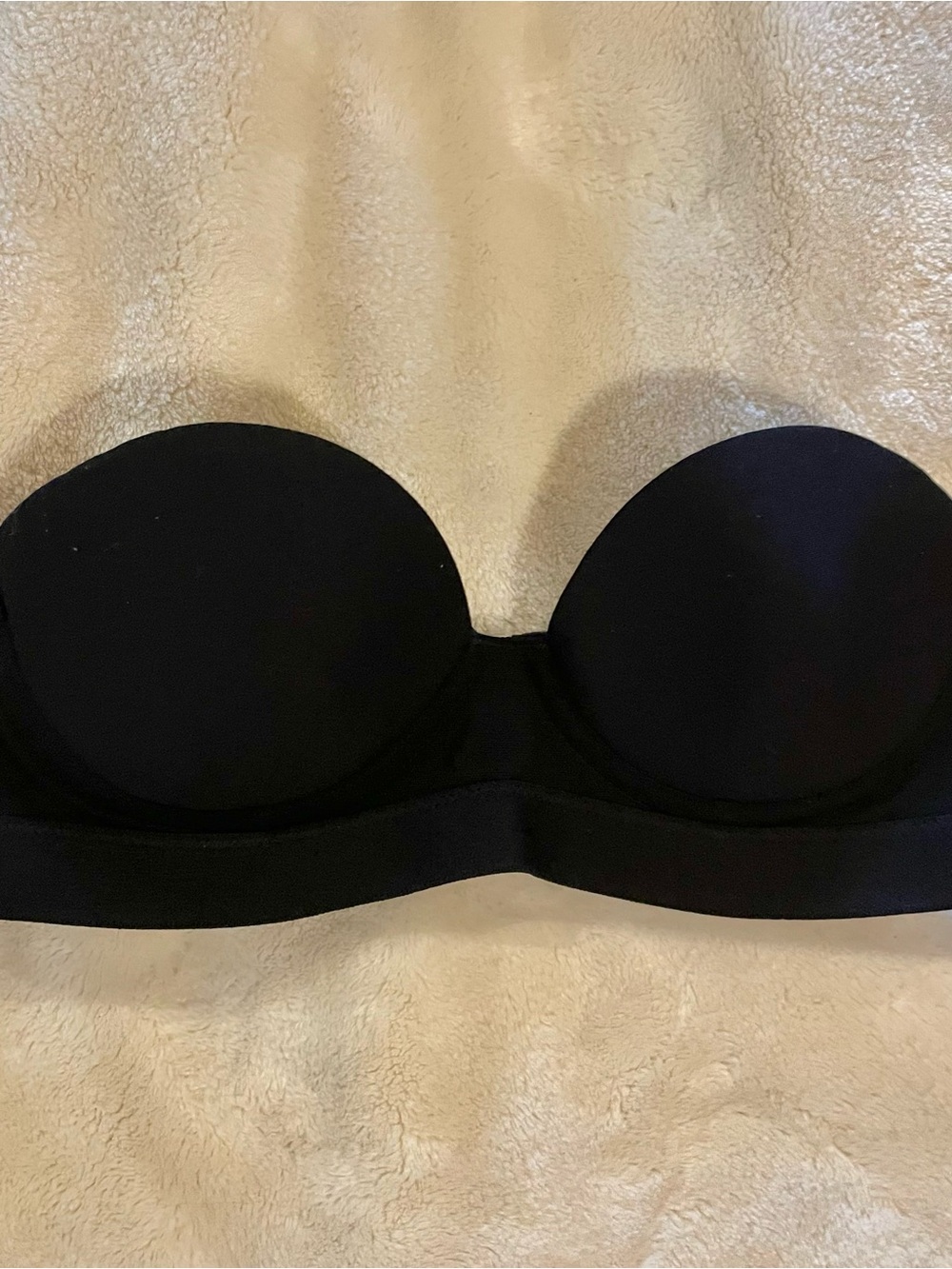 Pepper Strapless Bra in Black